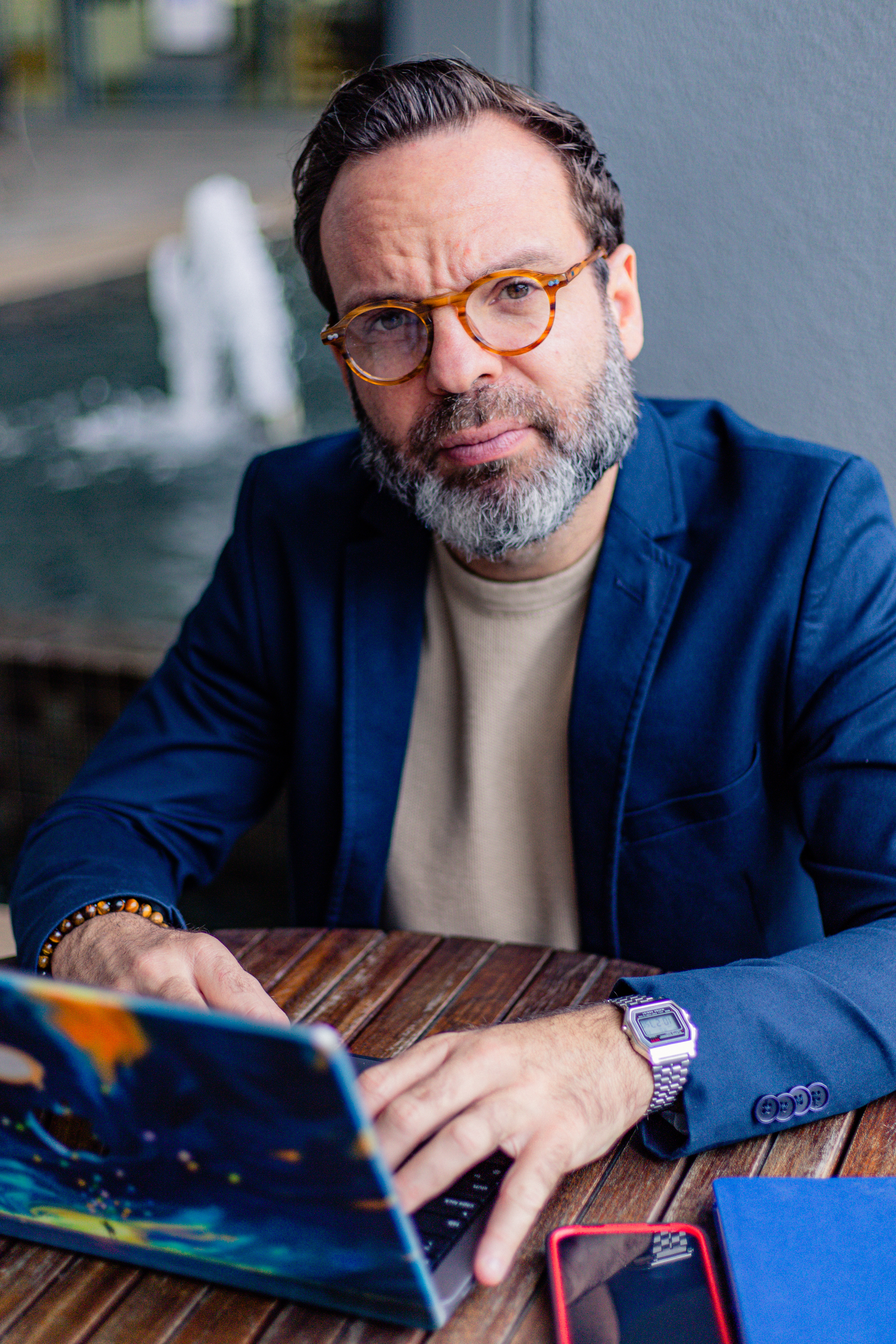 Retrato de Rodrigo Faerman